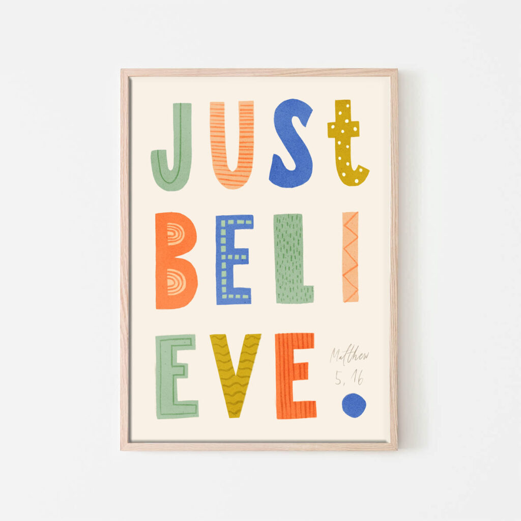 Just Believe ⋆ Studio Błogo