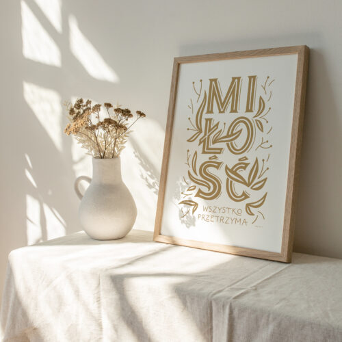 Bright and Natural Mockup Wooden Frame Sunlight