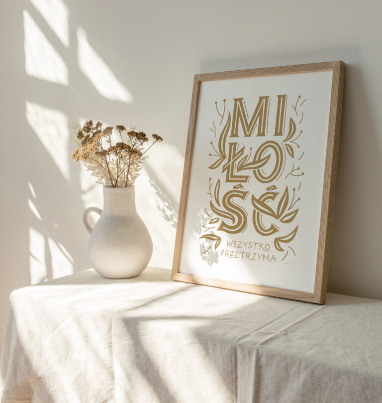 Bright and Natural Mockup Wooden Frame Sunlight