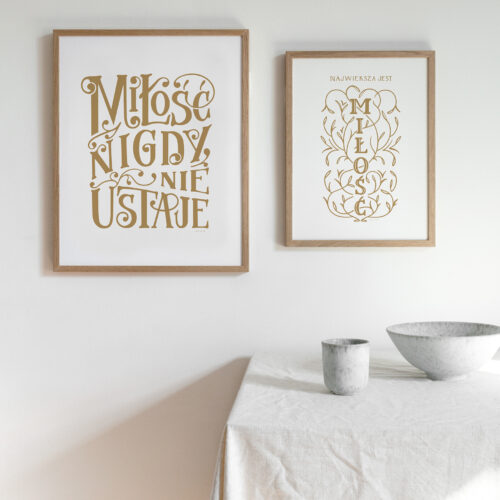 Bright and Natural Mockup 2 wooden Frames table