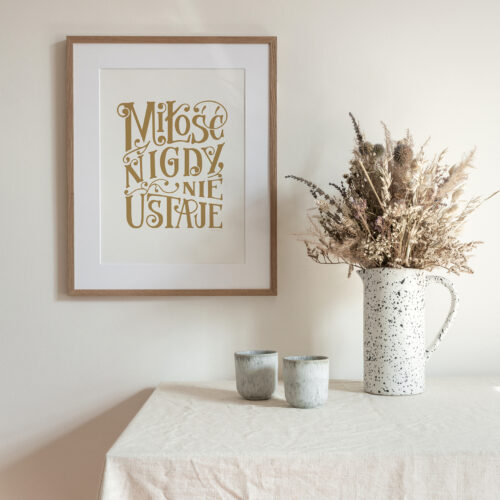 Bright and Natural Mockup Framed Artwork Table Boho