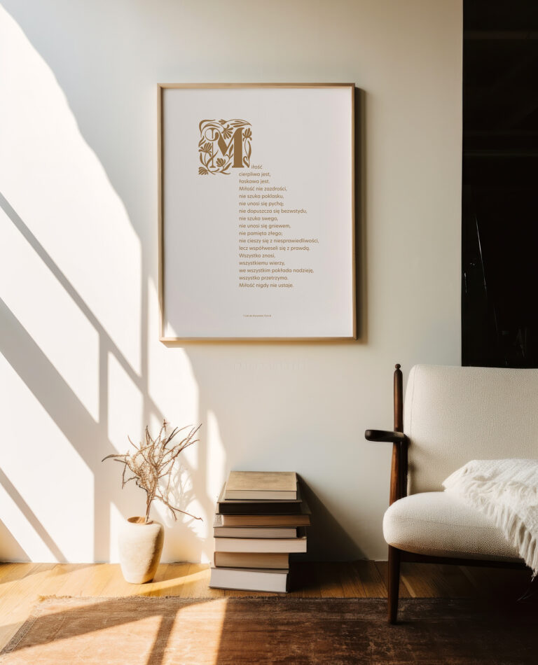 artistic frame canvas mock up in a curated scandinavian studio s