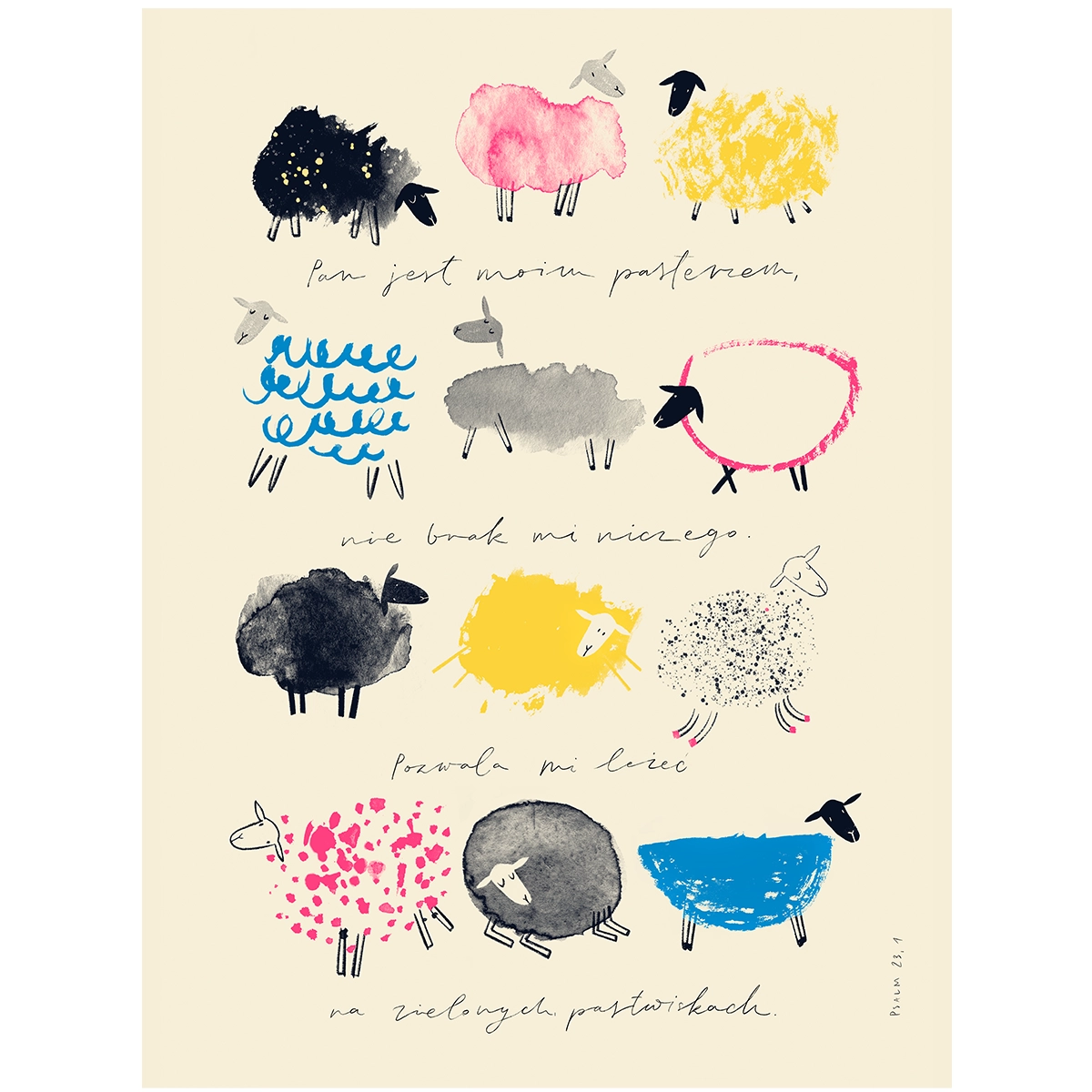 Kolorowe owce Kolorowe owce