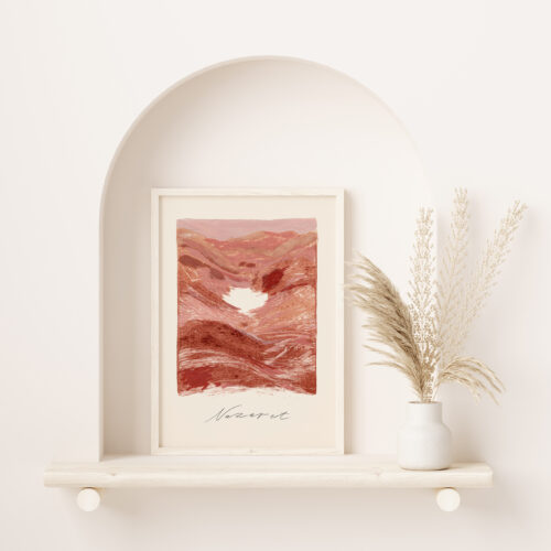 Mock up frame close up in home interior background with plant in Mock up frame close up in home interior background with plant in